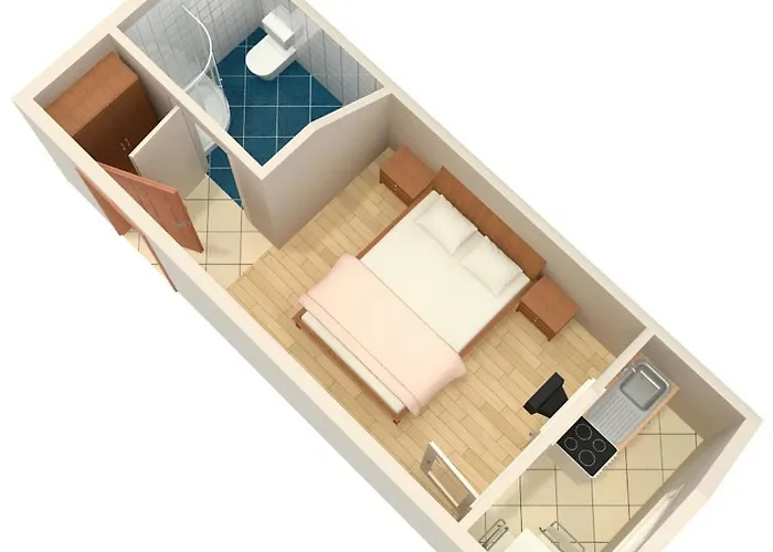 Studio 2613c Apartman Podaca